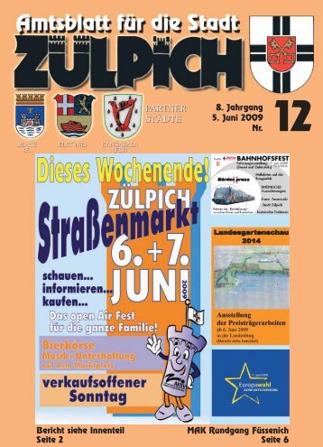 Amtsblatt1209.pdf - Stadt Zülpich