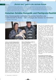 Zwischen Schäfer-Romantik und Pachtpreis-Realität - Biokreis
