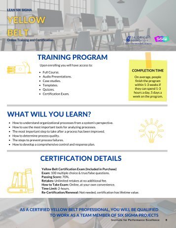 Baldrige Yellow Belt - Overview