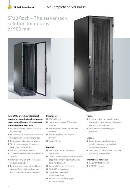 Innovativ and efficient - SCHÄFER IT Rack Solutions