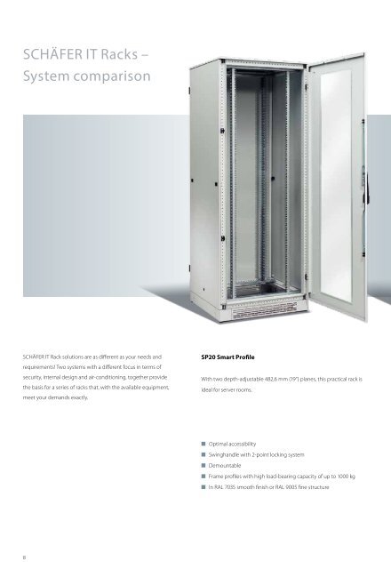 Innovativ and efficient - SCHÄFER IT Rack Solutions