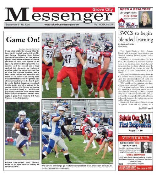 Grove City Messenger - September 6th, 2020