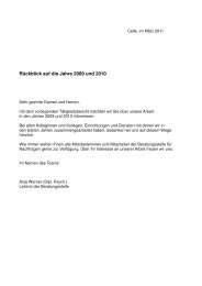 Die Berichtsjahre 2009 und 2010 - Landkreis Celle