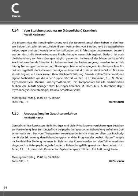 Identitäten Erinnern und Vergessen - Lindauer Psychotherapiewochen