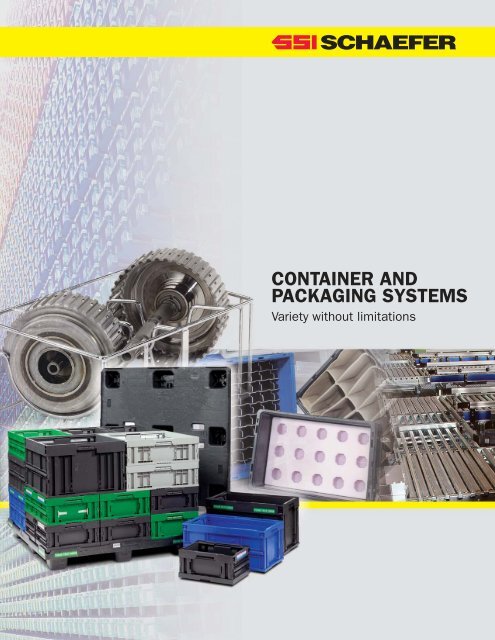 Container and packaging systems - SSI Schaefer
