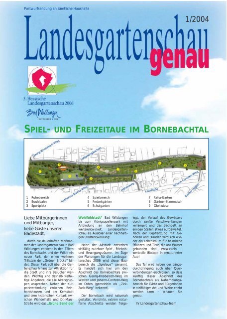 SPIEL- UND FREIZEITAUE IM BORNEBACHTAL 1 ... - Bad Wildungen