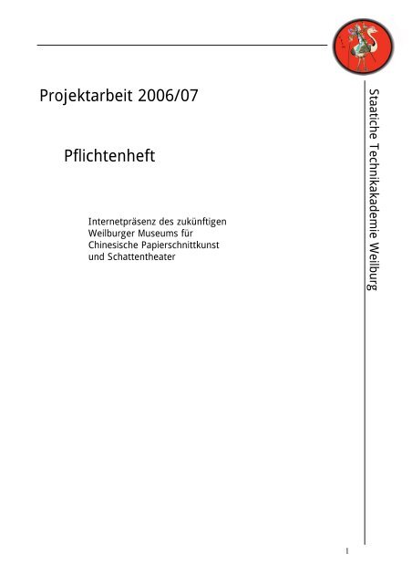 Download Pflichtenheft