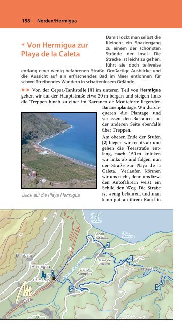 Von Hermigua zur Playa de la Caleta - Insel Gomera