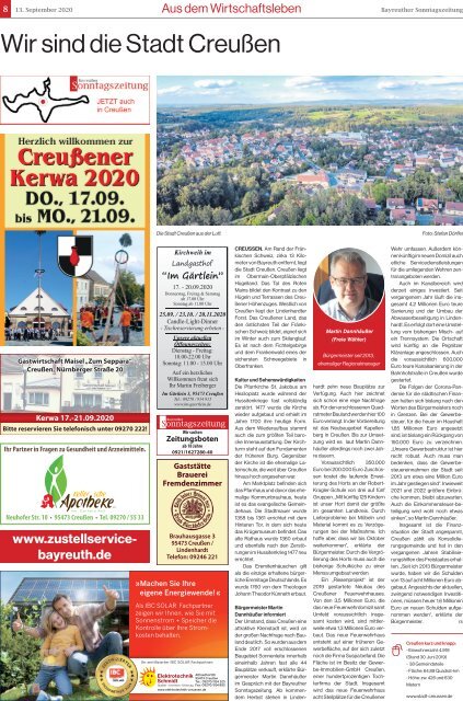 2020-09-13 Bayreuther Sonntagszeitung