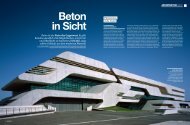 Beton ist der Stein der Gegenwart. Es gibt beinahe ... - Home