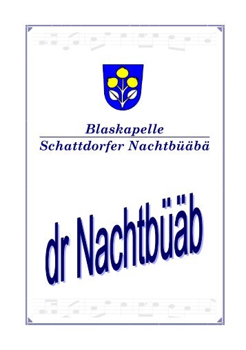 Blaskapelle Schattdorfer Nachtbüäbä