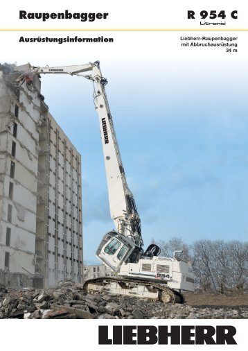 Raupenbagger R 954 C - Liebherr