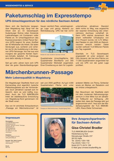 Chefsache-Gespräch mit Prof. Schenk - TLG Immobilien GmbH