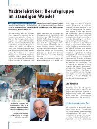 Yachtelektriker - Deutscher Boots- und Schiffbauer-Verband