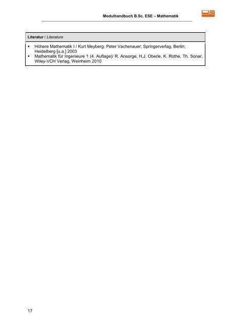 Modulhandbuch - Technische Fakultät - Albert-Ludwigs-Universität ...