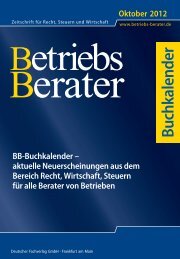 Bestellung per Fax 02 11 / 45 61 - Betriebs-Berater