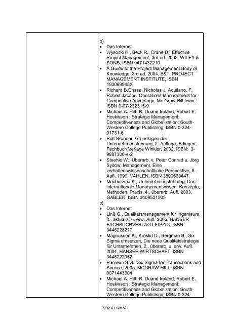 Modulhandbuch des Fachbereichs Physik Studiengänge