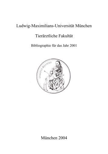 König H E*, Liebich H-G - Ludwig-Maximilians-Universität München