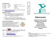 Elternverein Angebote unserer Schule ... - Pichelmayergasse