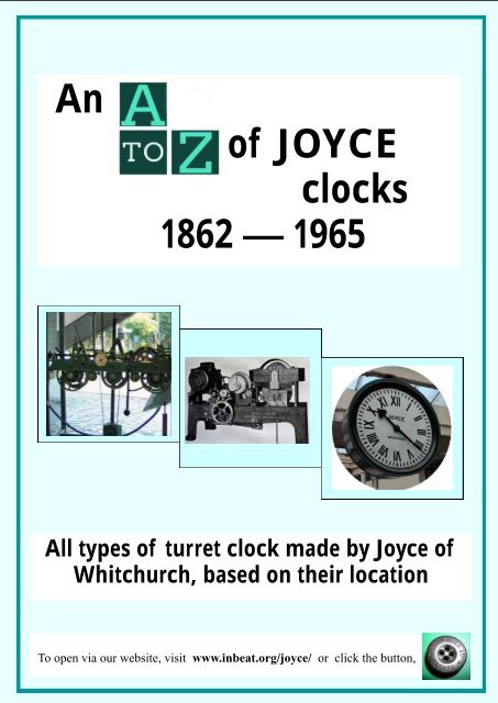 An A to Z of Joyce clocks 1862-1965