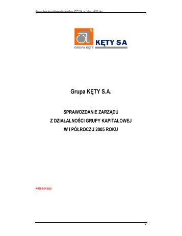 Grupa KĘTY S.A.