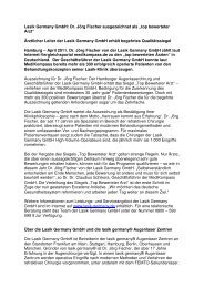 Lasik Germany GmbH: Dr. Jörg Fischer ausgezeichnet als „top ...