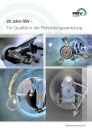 20 Jahre RSV – Für Qualität in der Rohrleitungssanierung