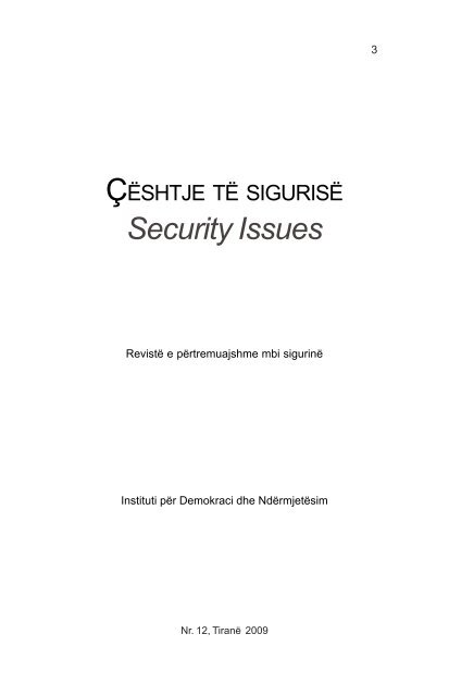 Security Issues - IDM Albania