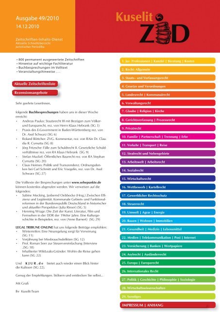 Ausgabe 492010 Kuselit Verlag Gmbh - 