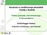 Delovanje ekoloških kmetij v Avstriji