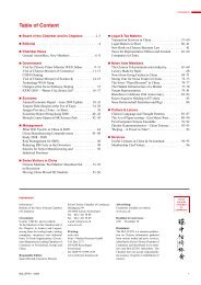 Bulletin of the Swiss-Chinese Chamber of Commerce - Chambre de ...