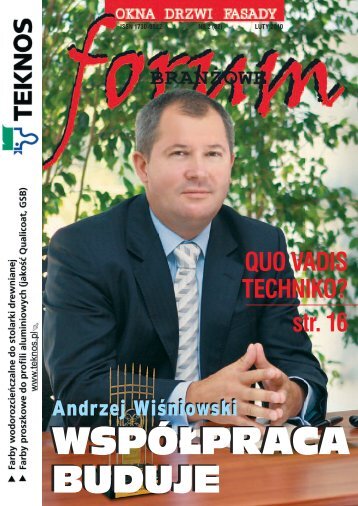 20 listopada 2010 - Forum Branżowe