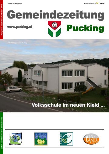 Ausgabe 9-10/2012 (2,28 MB) - .PDF - Gemeinde Pucking