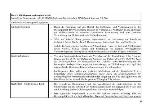 Umweltverträglichkeitsprüfung Errichtung und Betrieb ... - Vorarlberg