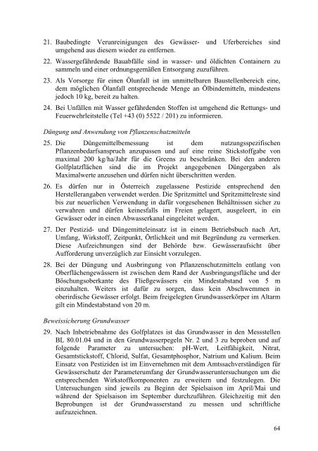 Umweltverträglichkeitsprüfung Errichtung und Betrieb ... - Vorarlberg