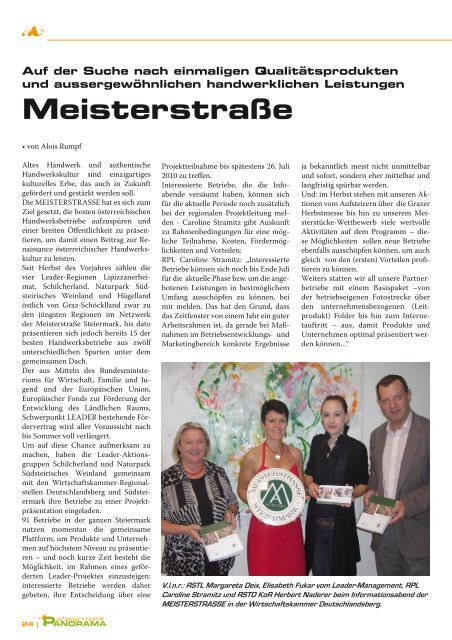 Ausgabe 07/10 - Steiermark Panorama