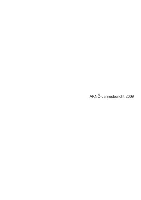 Jahresbericht_2009.pdf - AK - Niederösterreich - Arbeiterkammer