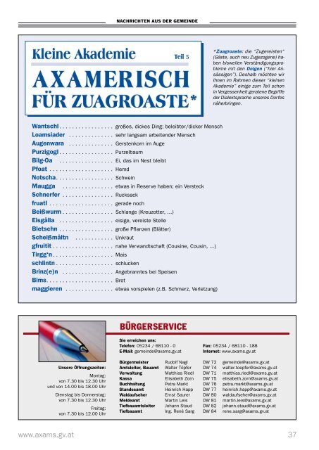 (7,09 MB) - .PDF - Gemeinde Axams - Land Tirol