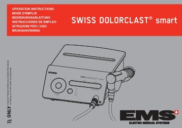 SWISS DOLORCLAST® smart - EMS - Electro Medical Systems