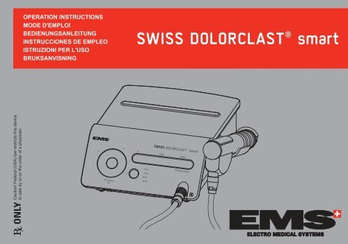 SWISS DOLORCLAST® smart - EMS - Electro Medical Systems