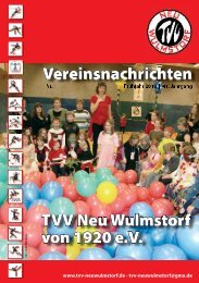 TVV Neu Wulmstorf von 1920 e.V. Vereinsnachrichten