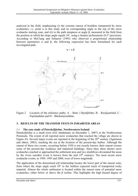 International Symposium on Mitigative Measures against Snow ...