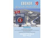 Gemeindezeitung Winter 2008 / 2009 - Gemeinde Eben