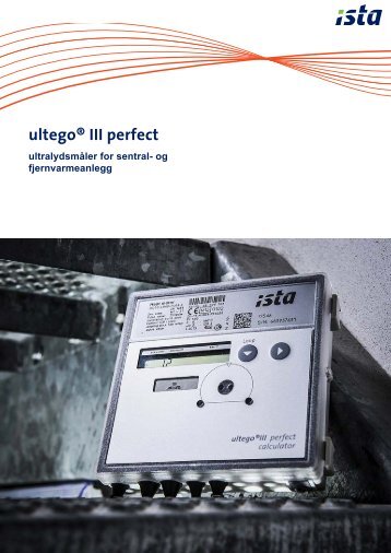 ultego 3 perfect - ultralyd varme- og kjølemåler