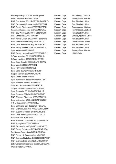 RideFast Distribution