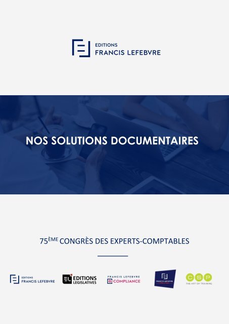 Congrès : Plaquette solutions documentaires