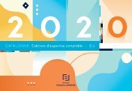 Congrès 2020 : catalogue