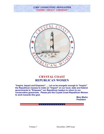 CRYSTAL COAST REPUBLICAN WOMEN - Carteret County ...