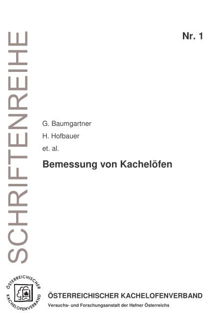 (SR1 - Bemessung von Kachelöfen) - Österreichischer ...