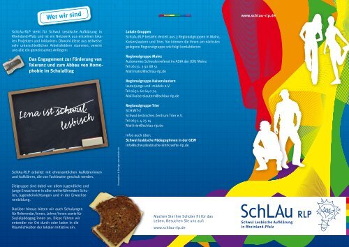 Flyer: SchLAu RLP